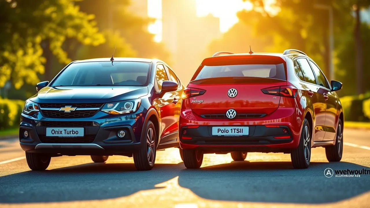 Comparativo decisivo entre Onix 1.0 Turbo (2020–2023, R$55.000–R$95.000) e Polo 1.0 TSI (2019–2022, R$48.000–R$90.000). Avaliação prática por consumo,