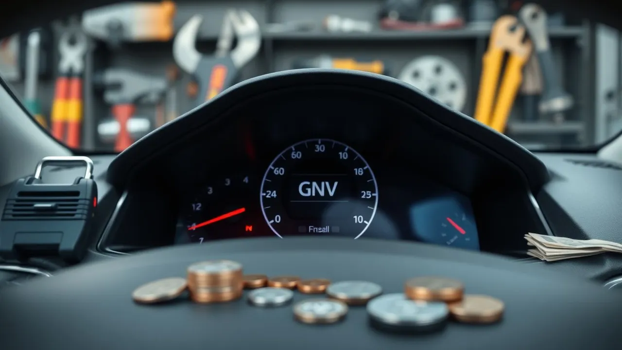 Guia prático e numérico sobre quanto custa converter e manter um carro usado a GNV em 2026: valores de instalação, manutenção, impacto no seguro, exemplos