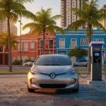 Cálculo prático e local do custo de ter um carro elétrico usado em Fortaleza: como medir sua fatura, calcular recarga e km, requisitos para instalar um.