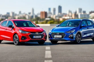 Comparativo prático entre Onix 1.0 Turbo (2019–2022, R$55.000 a R$85.000) e HB20 1.0 Turbo (2019–2022, R$58.000 a R$90.000). Critérios reais de consumo.