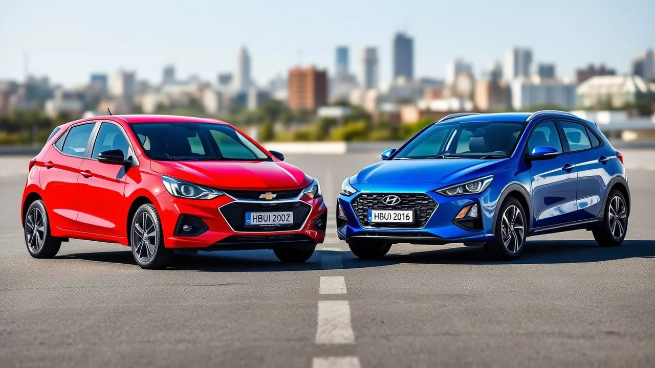 Comparativo prático entre Onix 1.0 Turbo (2019–2022, R$55.000 a R$85.000) e HB20 1.0 Turbo (2019–2022, R$58.000 a R$90.000). Critérios reais de consumo.