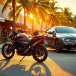 Guia prático para decidir, em Fortaleza, se vale mais trocar o carro por uma moto ou manter o carro, com comparação de custos, rotina, conforto, seguranç.