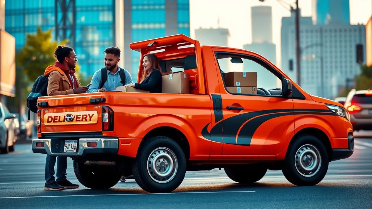 Veja quais pickups compactas e utilitárias seminovas fazem mais sentido para entregas e fretes urbanos em 2026, com comparação prática de consumo,.
